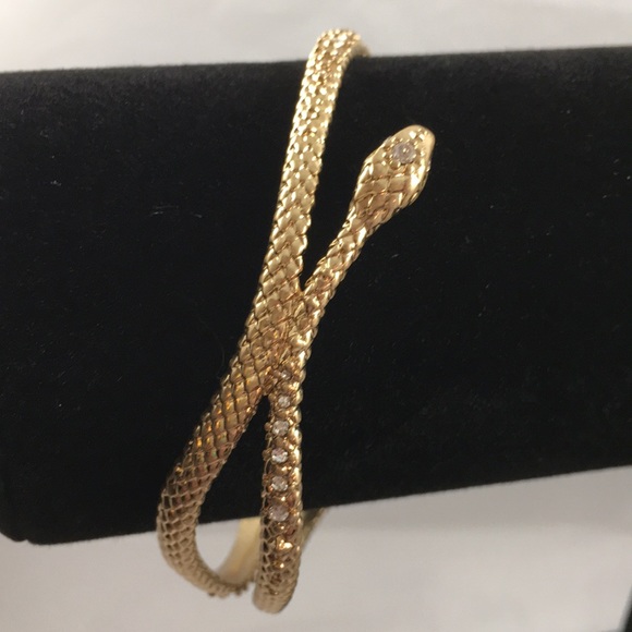 Kendra Scott Jewelry - Kendra Scott Phoenix Bangle Bracelet Vintage Gold